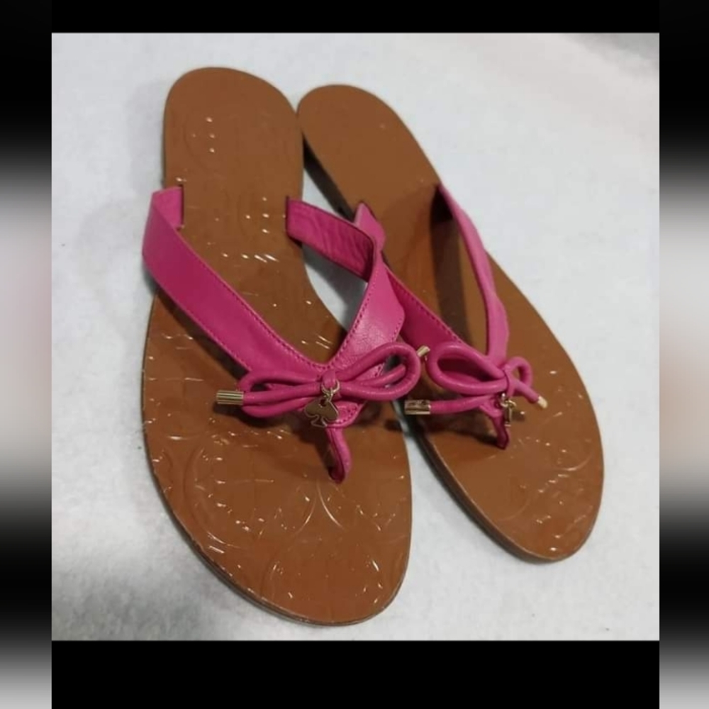 #2 Authincated Kate spade ♠️ sandal leather pink